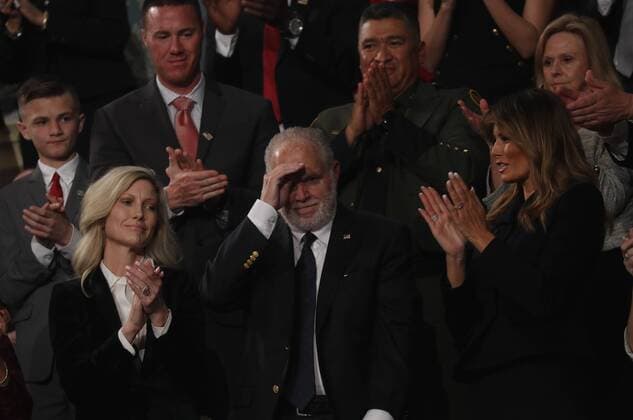 Radio personality Rush Limbaugh is honored by U.S. President Donald Trump with a Presidential Medal of Freedom as he stands with first lady Melania Trump during the State of the Union address to a joint session of the U.S. Congress in the House Chamber of the U.S. Capitol in Washington, U.S. February 4, 2020. Copyright: xWroblewskix xCNPx xMediaPunchx