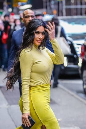 February 5, 2020, New York, NEW YORK, ESTADOS UNIDOS: Kim Kardashian is seen in New York in the United States this Wednesday, February 5th New York USA - ZUMAc233 20200205_zsp_c233_005 Copyright: xVanessaxCarvalhox
