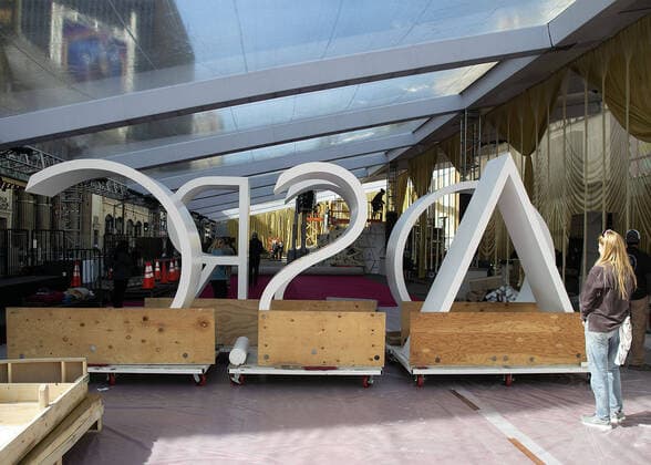 February 5, 2020, Hollywood, California, USA: Preparations are in the works at the Dolby Theater venue of the 92nd Academy Awards on Wednesday February 5, 2020 in Hollywood, California. JAVIER ROJAS PI Hollywood USA - ZUMAp124 20200205_zaa_p124_007 Copyright: xJavierxRojasx