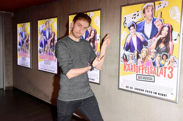 Torge Oelrich FreshTorge at the fan screening of the feature film Kartoffelsalat 3 Das Musical at Mathäser Filmpalast Munich, 05 02 2020 Foto:xS.xAdamx xFuturexImage