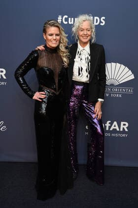05 February 2020 - New York, New York - Guest and Ellen von Unwerth at the amfAR Gala New York 22nd Annual Benefit for AIDS Research at Cipriani Wall Street. Photo Credit: LJ Fotos AdMedia 250874 2020-02-05 New York New York  Copyright: xAdMediax STAR_250874_127
