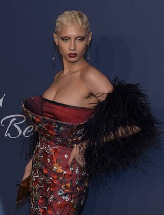 February 5, 2020, New York, NY, USA: Jazzelle Zanaughtti attends the 2020 amfAR New York Gala on February 05, 2020 in New York City. Photo: Jeremy Smith imageSPACE New York USA - ZUMAs181 20200205_zea_s181_076 Copyright: xImagespacex