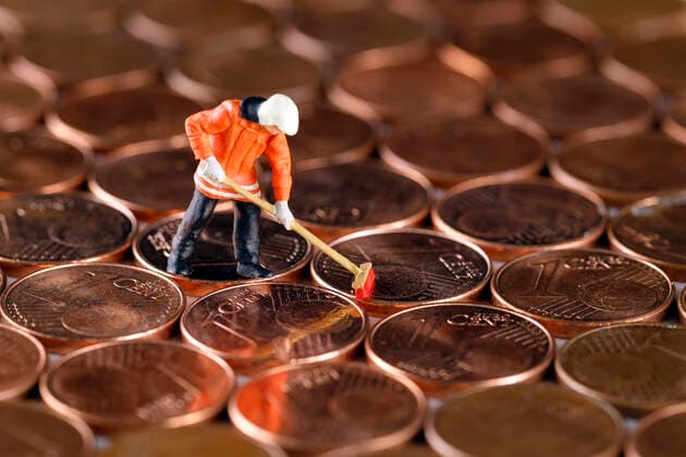 Die EU denkt über die Abschaffung von Cent-Münzen nach *** The EU thinks about abolishing cent coins Foto:xC.xHardtx xFuturexImage
