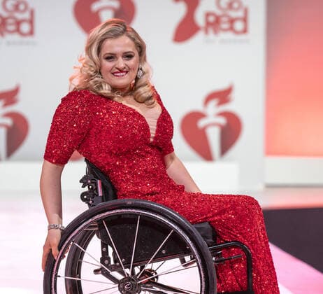 February 5, 2020, New York, New York, USA: ALI STROKER at the American Heart Association Go Red for Women Red Dress Collection 2020,.Fashion Show,.Hammerstein Ballroom, NYC.February 5, 2020.Photos by , Photos Inc. New York USA - ZUMAms4_ 20200205_zaf_ms4_060 Copyright: xSoniaxMoskowitzx