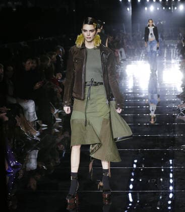 Kendall Jenner walks on the runway at the Tom Ford AW20 Show at Milk Studios on Friday, February 07, 2020 in Hollywood, California.  LAP20200207504 JOHNxANGELILLO