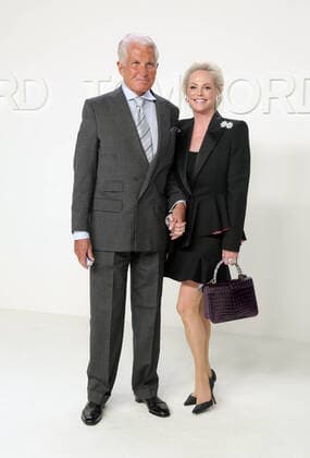 Tom Ford: Autumn Winter 2020 launch event held at Milk Studios Featuring: George Hamilton, Barbara Sturm Where: Los Angeles, California, United States When: 07 Feb 2020 Credit: Faye s Vision Cover Images Copyright: xx 40263244 EDITORIAL USE ONLY. NOT FOR USE BY NEWSPAPERS BASED IN THE UK.