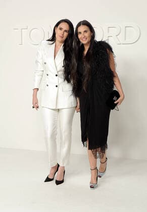 Tom Ford: Autumn Winter 2020 launch event held at Milk Studios Featuring: Demi Moore, Rumer Willis Where: Los Angeles, California, United States When: 07 Feb 2020 Credit: Faye s Vision Cover Images Copyright: xx 40263169 EDITORIAL USE ONLY. NOT FOR USE BY NEWSPAPERS BASED IN THE UK.
