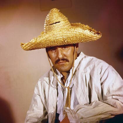 Major Dundee, aka: Sierra Charriba, USA 1965, Regie: Sam Peckinpah, Darsteller: Mario Adorf Nur redaktionelle Nutzung. Editorial usage only. Copyright: ArthurxGrimm UnitedArchives82001424