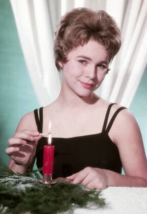 Wenn die Conny mit dem Peter, Deutschland 1958, Regie: Fritz Umgelter, Darsteller: Cornelia Conny Froboess Nur redaktionelle Nutzung. Editorial usage only. Copyright: ArthurxGrimm UnitedArchives82001913