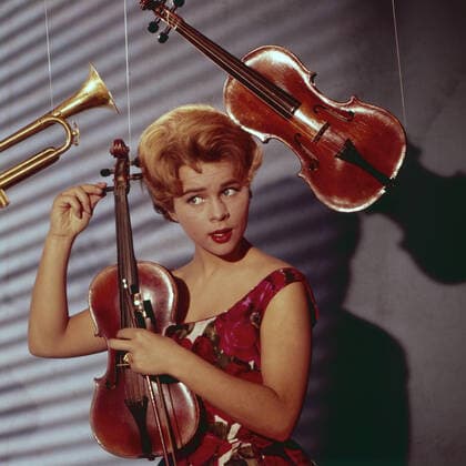 Conny und Peter machen Musik, Deutschland 1960, Regie: Werner Jacobs, Darsteller: Cornelia Conny Froboess Nur redaktionelle Nutzung. Editorial usage only. Copyright: ArthurxGrimm UnitedArchives82001922