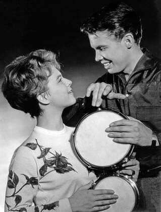 Conny und Peter machen Musik, Deutschland 1960, Regie: Werner Jacobs, Darsteller: Cornelia Conny Froboess, Peter Kraus Nur redaktionelle Nutzung. Editorial usage only. Copyright: ArthurxGrimm UnitedArchives82001929