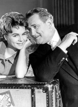 Conny und Peter machen Musik, Deutschland 1960, Regie: Werner Jacobs, Darsteller: Cornelia Conny Froboess, Gustav Knuth Nur redaktionelle Nutzung. Editorial usage only. Copyright: ArthurxGrimm UnitedArchives82001944