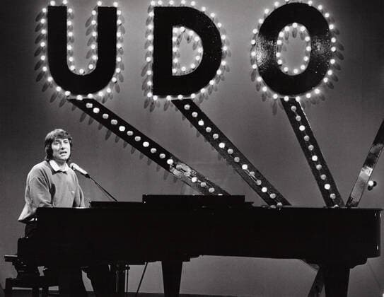 Udo Jürgens, österreichischer Komponist, Pianist und Sänger, Deutschland um 1979. Austrian composer, pianist and singer Udo Juergens, Germany around 1979. Nur redaktionelle Nutzung. Editorial usage only. Copyright: ArthurxGrimm UnitedArchives82004064