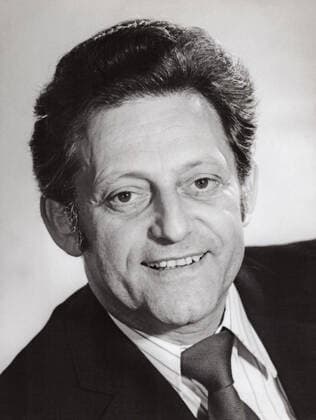 Hans Rosenthal, deutscher Entertainer und Moderator, Deutschland 1974. German entertainer and TV presenter Hans Rosenthal, Germany 1974. Nur redaktionelle Nutzung. Editorial usage only. Copyright: ArthurxGrimm UnitedArchives82005257
