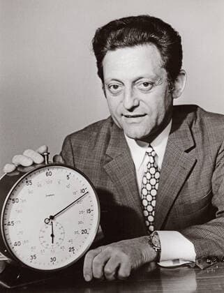 Hans Rosenthal, deutscher Entertainer und Moderator, Deutschland 1974. German entertainer and TV presenter Hans Rosenthal, Germany 1974. Nur redaktionelle Nutzung. Editorial usage only. Copyright: ArthurxGrimm UnitedArchives82005266