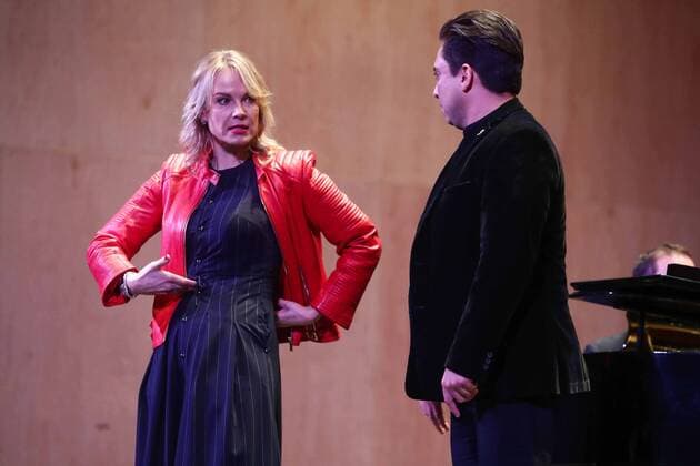 February 8, 2020 EUM20200208CUL04 JPG CIUDAD DE MEXICO Culture Opera Latvian mezzo-soprano Elina Garanca during a master class, February 3, 2020 at Centro Cultural Anahuac Foto Diego Simon Sanchez EVZ  - ZUMAu78_ 20200208_zaf_u78_009 Copyright: xDiegoxSimonxSanchezx