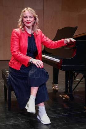 February 8, 2020 EUM20200208CUL06 JPG CIUDAD DE MEXICO Culture Opera Latvian mezzo-soprano Elina Garanca during a master class, February 3, 2020 at Centro Cultural Anahuac Foto Diego Simon Sanchez EVZ  - ZUMAu78_ 20200208_zaf_u78_013 Copyright: xDiegoxSimonxSanchezx