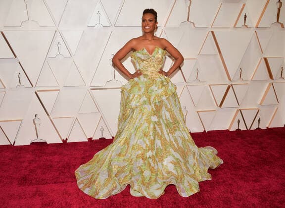 Ryan Michelle Bathe arrives for the 92nd annual Academy Awards at the Dolby Theatre in the Hollywood section of Los Angeles on Sunday, February 9, 2020.  LAP20200209019 JIMxRUYMEN
