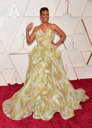 Ryan Michelle Bathe arrives for the 92nd annual Academy Awards at the Dolby Theatre in the Hollywood section of Los Angeles on Sunday, February 9, 2020.  LAP20200209020 JIMxRUYMEN