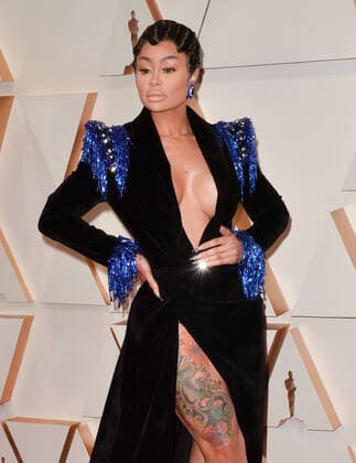 Blac Chyna arrives for the 92nd annual Academy Awards at the Dolby Theatre in the Hollywood section of Los Angeles on Sunday, February 9, 2020.  LAP20200209502 JIMxRUYMEN