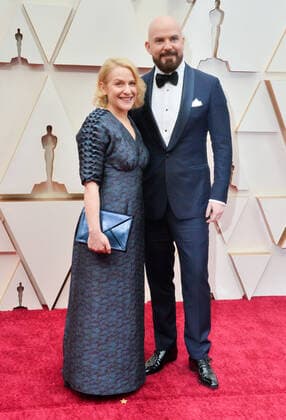 Chris Butler and Arianne Sutner arrive for the 92nd annual Academy Awards at the Dolby Theatre in the Hollywood section of Los Angeles on Sunday, February 9, 2020.  LAP20200209092 JIMxRUYMEN
