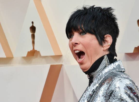 Diane Warren arrives for the 92nd annual Academy Awards at the Dolby Theatre in the Hollywood section of Los Angeles on Sunday, February 9, 2020.  LAP20200209093 JIMxRUYMEN