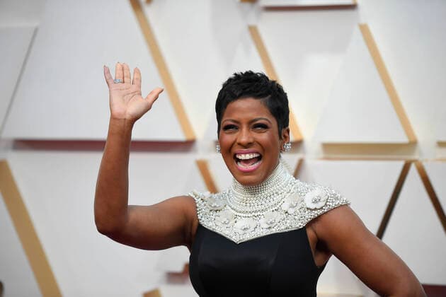 February 9, 2020, Los Angeles, California, USA: TAMRON HALL during red carpet arrivals for the 92nd Academy Awards, presented by the Academy of Motion Picture Arts and Sciences (AMPAS), at the Dolby Theatre in Hollywood. Los Angeles USA - ZUMAz03_ 20200209_zbp_z03_003 Copyright: xKevinxSullivanx