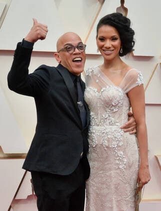 (L-R) Rickey Minor and Rachel Montez Minor arrive for the 92nd annual Academy Awards at the Dolby Theatre in the Hollywood section of Los Angeles on Sunday, February 9, 2020.  LAP20200209178 JIMxRUYMEN