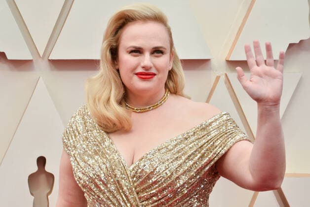 Rebel Wilson arrives for the 92nd annual Academy Awards at the Dolby Theatre in the Hollywood section of Los Angeles on Sunday, February 9, 2020.  LAP20200209190 JIMxRUYMEN