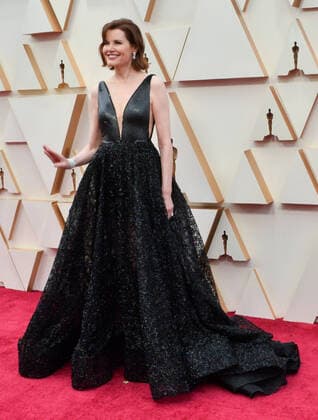 Geena Davis arrives for the 92nd annual Academy Awards at the Dolby Theatre in the Hollywood section of Los Angeles on Sunday, February 9, 2020.  LAP20200209206 JIMxRUYMEN