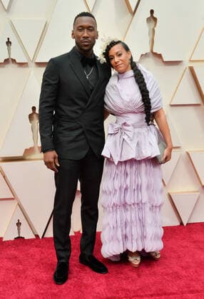 Mahershala Ali and Amatus Sami-Karim arrive for the 92nd annual Academy Awards at the Dolby Theatre in the Hollywood section of Los Angeles on Sunday, February 9, 2020.  LAP20200209554 JIMxRUYMEN