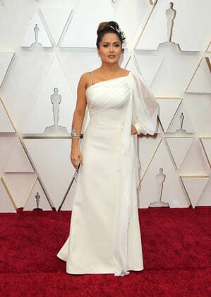 09 February 2020 - Hollywood, California - Salma Hayek. 92nd Annual Academy Awards presented by the Academy of Motion Picture Arts and Sciences held at Hollywood & Highland Center. Photo Credit: AdMedia 251036 2020-02-09 California Hollywood Etats-Unis  Copyright: xAdMediax STAR_251036_038