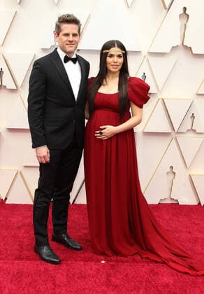 09 February 2020 - Hollywood, California - America Ferrera, Ryan Piers Williams. 92nd Annual Academy Awards presented by the Academy of Motion Picture Arts and Sciences held at Hollywood & Highland Center. Photo Credit: AdMedia 251036 2020-02-09 California Hollywood Etats-Unis  Copyright: xAdMediax STAR_251036_044