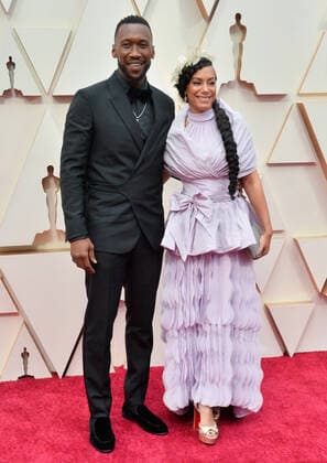 Mahershala Ali and Amatus Sami-Karim arrive for the 92nd annual Academy Awards at the Dolby Theatre in the Hollywood section of Los Angeles on Sunday, February 9, 2020.  LAP20200209323 JIMxRUYMEN