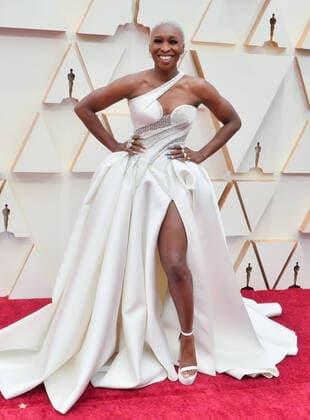 Cynthia Erivo arrives for the 92nd annual Academy Awards at the Dolby Theatre in the Hollywood section of Los Angeles on Sunday, February 9, 2020.  LAP20200209558 JIMxRUYMEN