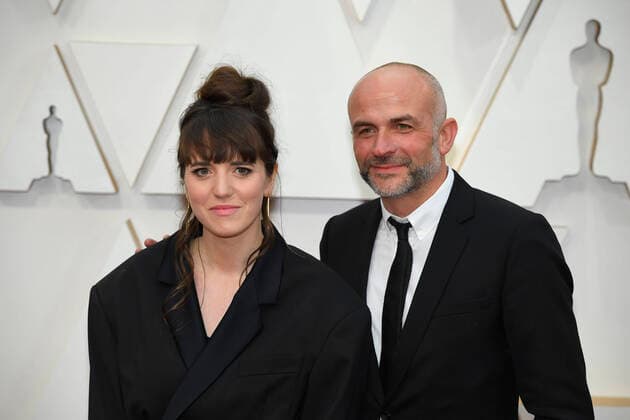 February 9, 2020, Los Angeles, California, USA: DELPHINE GIRAD AND GUEST during red carpet arrivals for the 92nd Academy Awards, presented by the Academy of Motion Picture Arts and Sciences (AMPAS), at the Dolby Theatre in Hollywood. Los Angeles USA - ZUMAz03_ 20200209_zbp_z03_080 Copyright: xKevinxSullivanx