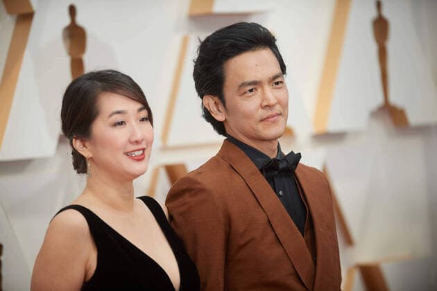 Kerri Higuchi and John Cho arrive on the red carpet of The 92nd OscarsÂ® at the DolbyÂ® Theatre in Hollywood, CA on Sunday, February 9, 2020. Los Angeles CA USA  Copyright: xRobertxGladdenx 33967023PLX