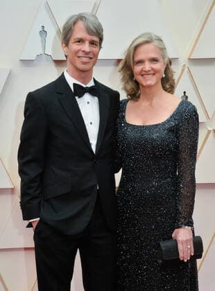 Marshall Curry (L) and Elizabeth Martin arrive for the 92nd annual Academy Awards at the Dolby Theatre in the Hollywood section of Los Angeles on Sunday, February 9, 2020.  LAP20200209601 JIMxRUYMEN