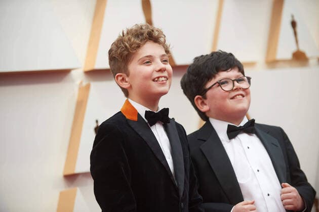Roman Griffin Davis and Archie Yates arrive on the red carpet of The 92nd OscarsÂ® at the DolbyÂ® Theatre in Hollywood, CA on Sunday, February 9, 2020. Los Angeles CA USA  Copyright: xRobertxGladdenx 33967090PLX