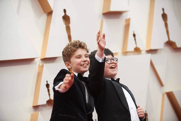 Roman Griffin Davis and Archie Yates arrive on the red carpet of The 92nd OscarsÂ® at the DolbyÂ® Theatre in Hollywood, CA on Sunday, February 9, 2020. Los Angeles CA USA  Copyright: xRobertxGladdenx 33967091PLX