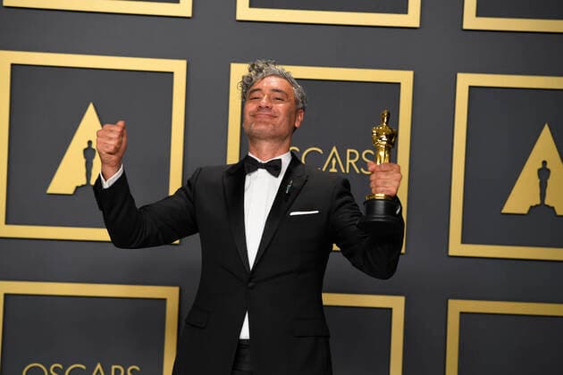 February 9, 2020, Los Angeles, California, USA: TAIKA WAITITI in the Press Room during the 92nd Academy Awards, presented by the Academy of Motion Picture Arts and Sciences (AMPAS), at the Dolby Theatre in Hollywood. Los Angeles USA - ZUMAz03_ 20200209_zbp_z03_197 Copyright: xKevinxSullivanx