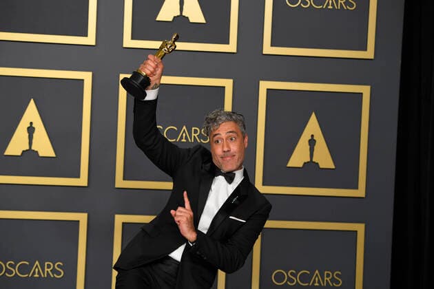 February 9, 2020, Los Angeles, California, USA: TAIKA WAITITI in the Press Room during the 92nd Academy Awards, presented by the Academy of Motion Picture Arts and Sciences (AMPAS), at the Dolby Theatre in Hollywood. Los Angeles USA - ZUMAz03_ 20200209_zbp_z03_200 Copyright: xKevinxSullivanx