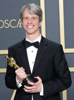 Marshall Curry, winner of Best Live Action Short Film for The Neighbors Window, appears backstage with his Oscar during the 92nd annual Academy Awards at Loews Hollywood Hotel in the Hollywood section of Los Angeles on Sunday, February 9, 2020.  LAP20200209702 JOHNxANGELILLO