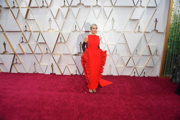 February 9, 2020, Los Angeles, California, USA: KIRSTEN WIIG during red carpet arrivals for the 92nd Academy Awards, presented by the Academy of Motion Picture Arts and Sciences (AMPAS), at the Dolby Theatre in Hollywood. Los Angeles USA - ZUMAz03_ 20200209_zbp_z03_253 Copyright: xKevinxSullivanx