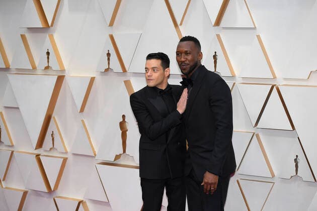 February 9, 2020, Los Angeles, California, USA: RAMI MALEK AND MAHERSHALA ALI during red carpet arrivals for the 92nd Academy Awards, presented by the Academy of Motion Picture Arts and Sciences (AMPAS), at the Dolby Theatre in Hollywood. Los Angeles USA - ZUMAz03_ 20200209_zbp_z03_280 Copyright: xKevinxSullivanx