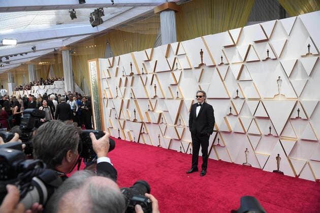 February 9, 2020, Los Angeles, California, USA: JOAQUIN PHOENIX during red carpet arrivals for the 92nd Academy Awards, presented by the Academy of Motion Picture Arts and Sciences (AMPAS), at the Dolby Theatre in Hollywood. Los Angeles USA - ZUMAz03_ 20200209_zbp_z03_301 Copyright: xKevinxSullivanx