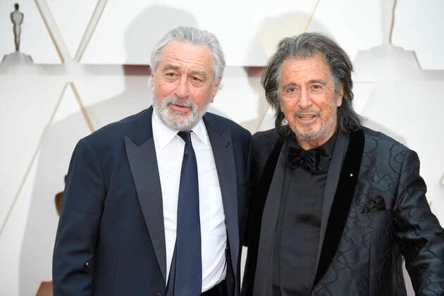 February 9, 2020, Los Angeles, California, USA: ROBERT DE NIRO AND AL PACINO during red carpet arrivals for the 92nd Academy Awards, presented by the Academy of Motion Picture Arts and Sciences (AMPAS), at the Dolby Theatre in Hollywood. Los Angeles USA - ZUMAz03_ 20200209_zbp_z03_335 Copyright: xKevinxSullivanx