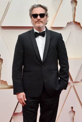 Joaquin Phoenix arrives for the 92nd annual Academy Awards at the Dolby Theatre in the Hollywood section of Los Angeles on Sunday, February 9, 2020.  LAP20200209638 JIMxRUYMEN