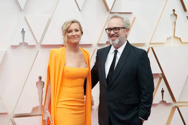 Alison Balsom and Oscar nominee, Sam Mendes arrive on the red carpet of The 92nd Oscars at the Dolby Theatre in Hollywood, CA on Sunday, February 9, 2020. Los Angeles CA USA  Copyright: xNickxAgrox 33967363PLX