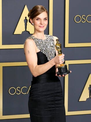 February 9, 2020, Hollywood, CA, USA: HOLLYWOOD, CA - FEBRUARY 9: Hildur Gudnadottir, Hildur Gudnadottir poses in the press room during the 92nd Annual Academy Awards at Loews Hollywood Hotel on February 9, 2020 in Hollywood, California. Photo: Christopher Victorio imageSPACE Hollywood USA - ZUMAs181 20200209_zea_s181_260 Copyright: xImagespacex